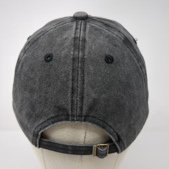 Just One More Game Slideback Hat Gray One Size Adjustable 6 Panel - Picture 6 of 9